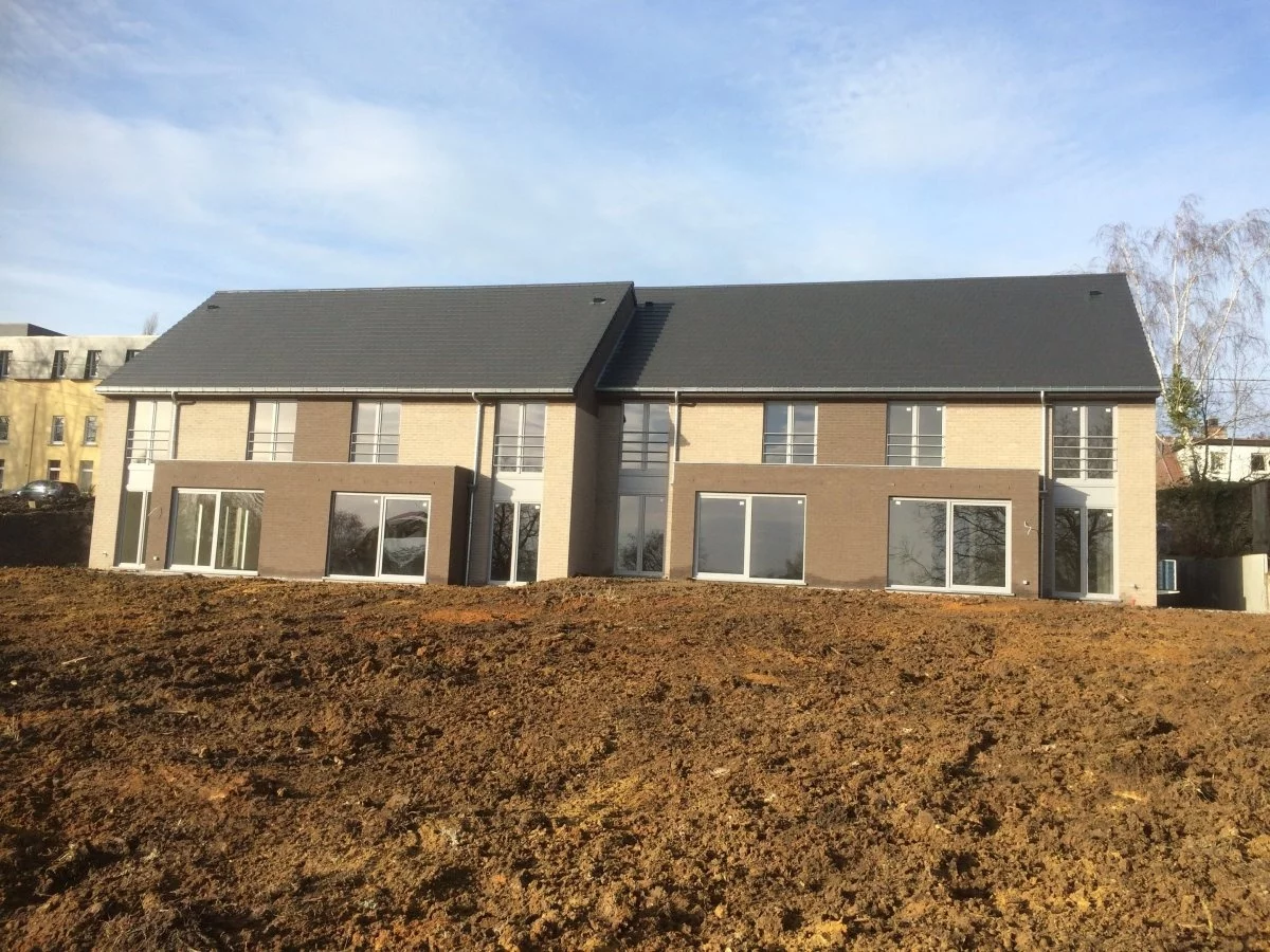 Construction de logements neufs dans le namurois en Belgique